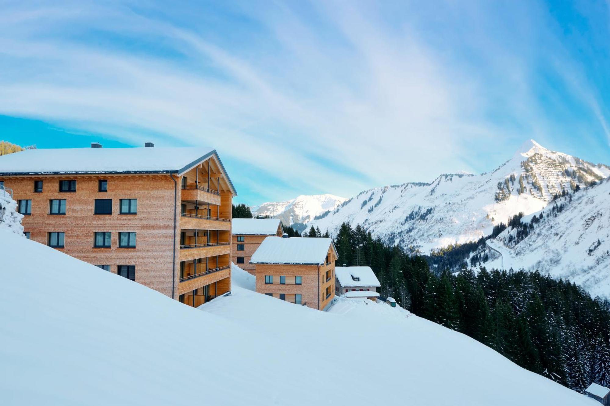 Apartmán Alpenstolz Damuels Haus 2 - Stilvoll Urlauben In Den Bergen Exteriér fotografie